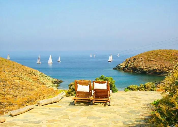 Amelia Beachfront Villa Korissia  photo