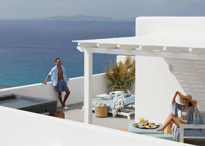 Hotel Epic Blue Mykonos Houlakia  Foto