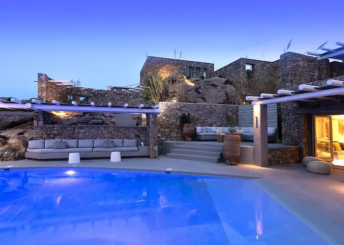 Villa Moonstone By Mykonos Rocks Plintri photo