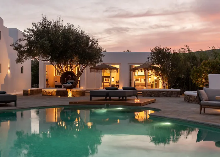 Olive Mykonos Villas Ano Mera photo