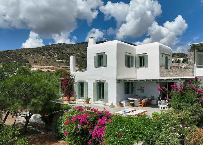 Akakies Summer House With Breathtaking Aegean View Aspro Chorio photo