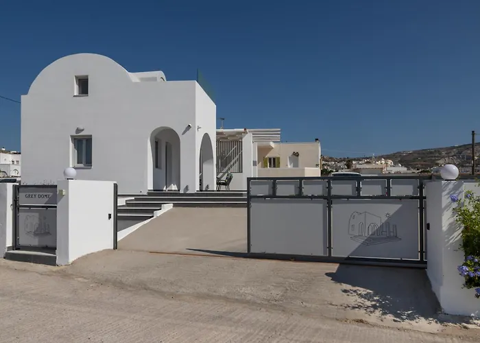 Grey Dome Santorini Villa Emporio  photo