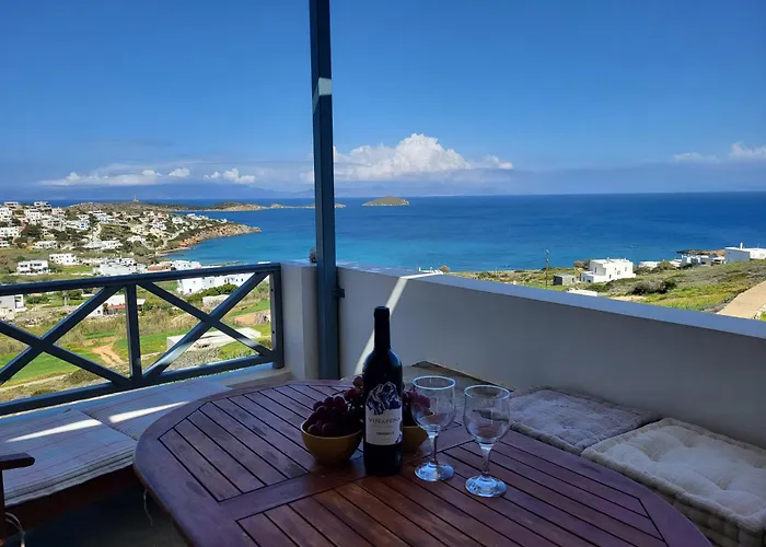 3Bd Villa With Breathtaking Sea View Azolimnos photo