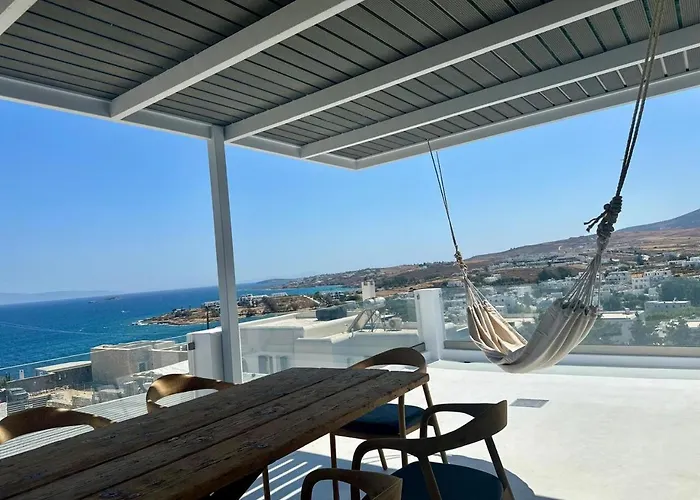 Blue Rock Villa Piso Livadi Foto