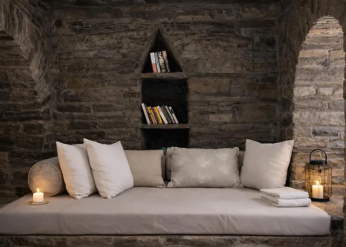 Luxury Private Cycladic Villa With Pool In Tinos 5Br For 10 Guests foto