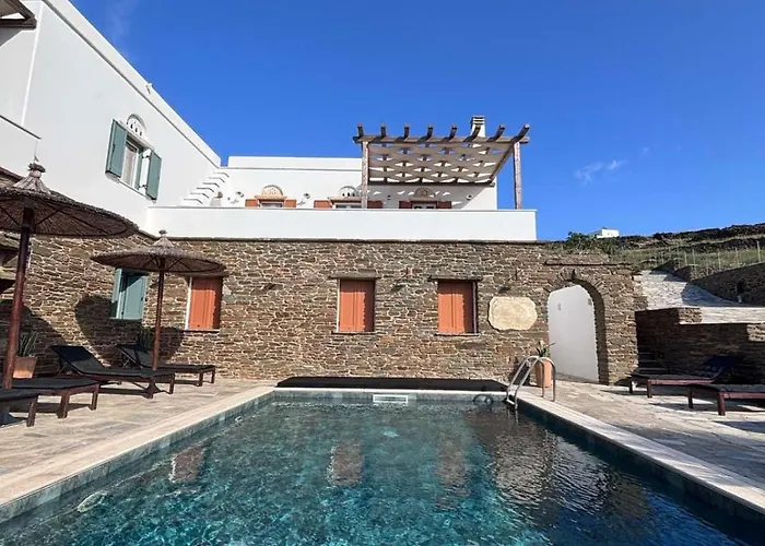 Imarkellis Tinos Boutique Villas Pánormos Foto